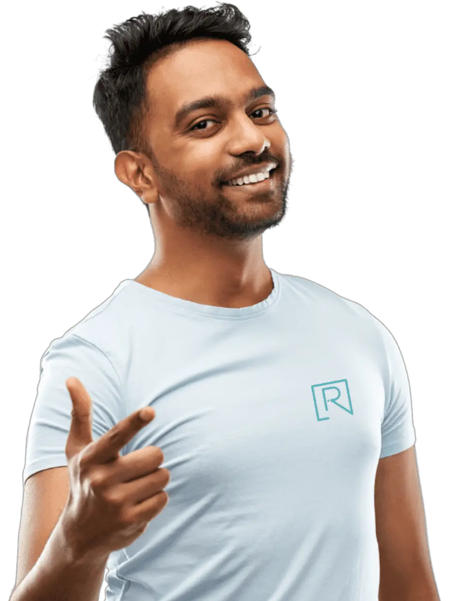 man with transparent background